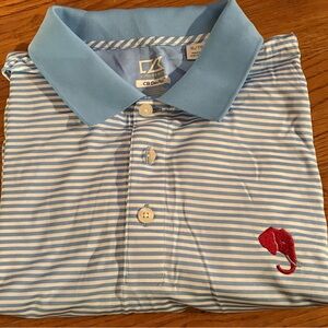 Cutter & Buck CB Drytec SS Polo, Alabama Crimson Tide, Size XL, EUC
